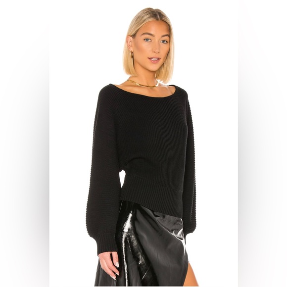 L'ACADEMIE RIBBED SWEATER VINCE REVOLVE LOVERS FRIENDS TULAROSA LPA FREE PEOPLE - Picture 5 of 10